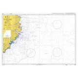 Product image of Admiralty Chart 2901 | Glettinganes to Stokksnes, featuring navigational markings, depth soundings, and coastal features, essential for safe marine navigation. It could be displayed as an art piece or used for navigation on a boat or ship.