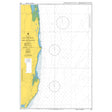 Product image of Admiralty Chart 2931 | Baia de Inhambane to Cabo de Sao Sebastiao, featuring navigational markings, depth soundings, and coastal features, essential for safe marine navigation. It could be displayed as an art piece or used for navigation on a boat or ship.