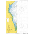 Product image of Admiralty Chart 2932 | Cabo de Sao Sebastiao to Beira, featuring navigational markings, depth soundings, and coastal features, essential for safe marine navigation. It could be displayed as an art piece or used for navigation on a boat or ship.