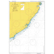 Product image of Admiralty Chart 2933 | Ilha Epidendron to Porto de Mocambique, featuring navigational markings, depth soundings, and coastal features, essential for safe marine navigation. It could be displayed as an art piece or used for navigation on a boat or ship.