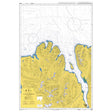 Product image of Admiralty Chart 2956 | Eyjafjordur, featuring navigational markings, depth soundings, and coastal features, essential for safe marine navigation. It could be displayed as an art piece or used for navigation on a boat or ship.