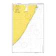 Product image of Admiralty Chart 2969 | Cadale (Itala) to Raas Xaafuun, featuring navigational markings, depth soundings, and coastal features, essential for safe marine navigation. It could be displayed as an art piece or used for navigation on a boat or ship.