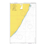 Product image of Admiralty Chart 2969 | Cadale (Itala) to Raas Xaafuun, featuring navigational markings, depth soundings, and coastal features, essential for safe marine navigation. It could be displayed as an art piece or used for navigation on a boat or ship.