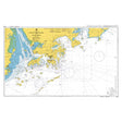 Product image of Admiralty Chart 3026 | Outer Approaches to Hong Kong, featuring navigational markings, depth soundings, and coastal features, essential for safe marine navigation. It could be displayed as an art piece or used for navigation on a boat or ship.