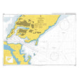 Product image of Admiralty Chart 3044 | Vladivostok, featuring navigational markings, depth soundings, and coastal features, essential for safe marine navigation. It could be displayed as an art piece or used for navigation on a boat or ship.