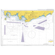 Product image of Admiralty Chart 3046 | Approaches to Nakhodka, featuring navigational markings, depth soundings, and coastal features, essential for safe marine navigation. It could be displayed as an art piece or used for navigation on a boat or ship.