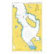 Product image of Admiralty Chart 3146 | Loch Ewe, featuring navigational markings, depth soundings, and coastal features, essential for safe marine navigation. It could be displayed as an art piece or used for navigation on a boat or ship.