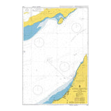 Product image of Admiralty Chart 3174 | Western Approaches to the Strait of Hormuz, featuring navigational markings, depth soundings, and coastal features, essential for safe marine navigation. It could be displayed as an art piece or used for navigation on a boat or ship.
