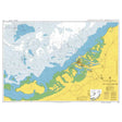 Product image of Admiralty Chart 3177 | Outer Approaches to Abu Dhabi (Abu Zaby), featuring navigational markings, depth soundings, and coastal features, essential for safe marine navigation. It could be displayed as an art piece or used for navigation on a boat or ship.