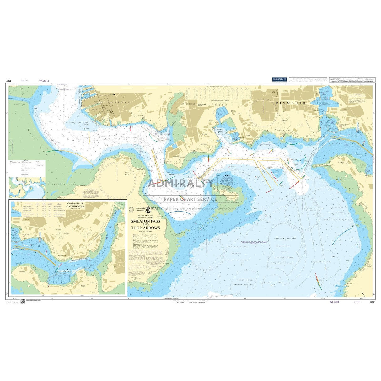 The Admiralty Chart 1901: Smeaton Pass and The Narrows includes detailed depths, navigational aids, hazards, and an inset of the continental cottonwood, essential for safe navigation as part of the Admiralty Standard Nautical Charts service.