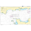 Admiralty Chart 2656 covers the central English Channel, detailing coastal areas, shipping routes, and marine features with depth contours, lighthouses, and maritime navigation symbols. Labeled as an Admiralty Standard Nautical Chart.