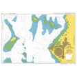 Product image of Admiralty Chart 3211 | Zanzibar Harbour, featuring navigational markings, depth soundings, and coastal features, essential for safe marine navigation. It could be displayed as an art piece or used for navigation on a boat or ship.