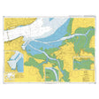 Product image of Admiralty Chart 3222 | Lisboa Alcantara to Canal do Montijo, featuring navigational markings, depth soundings, and coastal features, essential for safe marine navigation. It could be displayed as an art piece or used for navigation on a boat or ship.