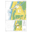 Product image of Admiralty Chart 3227 | Aveiro and Approaches, featuring navigational markings, depth soundings, and coastal features, essential for safe marine navigation. It could be displayed as an art piece or used for navigation on a boat or ship.