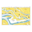 Product image of Admiralty Chart 3307 | Ports in the Niger Delta, featuring navigational markings, depth soundings, and coastal features, essential for safe marine navigation. It could be displayed as an art piece or used for navigation on a boat or ship.