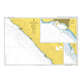 Product image of Admiralty Chart 3312 | Approaches to Tuapse and Sochi, featuring navigational markings, depth soundings, and coastal features, essential for safe marine navigation. It could be displayed as an art piece or used for navigation on a boat or ship.