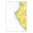 Product image of Admiralty Chart 3328 | Libreville to Gamba, featuring navigational markings, depth soundings, and coastal features, essential for safe marine navigation. It could be displayed as an art piece or used for navigation on a boat or ship.