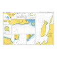 Product image of Admiralty Chart 3409 | Plans in Iran, Oman and the United Arab Emirates, featuring navigational markings, depth soundings, and coastal features, essential for safe marine navigation. It could be displayed as an art piece or used for navigation on a boat or ship.