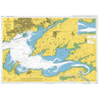 Product image of Admiralty Chart 3429 | Rade de Brest, featuring navigational markings, depth soundings, and coastal features, essential for safe marine navigation. It could be displayed as an art piece or used for navigation on a boat or ship.