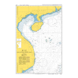 Product image of Admiralty Chart 3488 | Song Sai Gon to Hong Kong, featuring navigational markings, depth soundings, and coastal features, essential for safe marine navigation. It could be displayed as an art piece or used for navigation on a boat or ship.