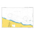 Product image of Admiralty Chart 3523 | Approaches to Said Bin Sultan Naval Base, featuring navigational markings, depth soundings, and coastal features, essential for safe marine navigation. It could be displayed as an art piece or used for navigation on a boat or ship.