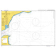 Product image of Admiralty Chart 3578 | Eastern Approaches to the Strait of Gibraltar, featuring navigational markings, depth soundings, and coastal features, essential for safe marine navigation. It could be displayed as an art piece or used for navigation on a boat or ship.