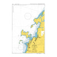 Product image of Admiralty Chart 3626 | Approaches to Kota Kinabalu and Teluk Sapangar, featuring navigational markings, depth soundings, and coastal features, essential for safe marine navigation. It could be displayed as an art piece or used for navigation on a boat or ship.