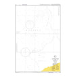 Product image of Admiralty Chart 3629 | Approaches to Halley Base, featuring navigational markings, depth soundings, and coastal features, essential for safe marine navigation. It could be displayed as an art piece or used for navigation on a boat or ship.