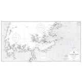 Product image of Admiralty Chart 3665 | Victoria Nyanza Southern Portion, featuring navigational markings, depth soundings, and coastal features, essential for safe marine navigation. It could be displayed as an art piece or used for navigation on a boat or ship.