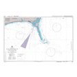 Product image of Admiralty Chart 3687 | Outer Approaches to Cape Fear River including Frying Pan Shoals, featuring navigational markings, depth soundings, and coastal features, essential for safe marine navigation. It could be displayed as an art piece or used for navigation on a boat or ship.