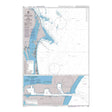 Product image of Admiralty Chart 3692 | Approaches to Port Canaveral, featuring navigational markings, depth soundings, and coastal features, essential for safe marine navigation. It could be displayed as an art piece or used for navigation on a boat or ship.