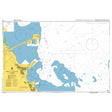 Product image of Admiralty Chart 3718 | Port of Jubail (Al Jubayl), featuring navigational markings, depth soundings, and coastal features, essential for safe marine navigation. It could be displayed as an art piece or used for navigation on a boat or ship.