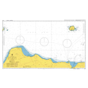Product image of Admiralty Chart 3731 | Pulau Panjang to Selat Surabaya, featuring navigational markings, depth soundings, and coastal features, essential for safe marine navigation. It could be displayed as an art piece or used for navigation on a boat or ship.