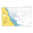 Product image of Admiralty Chart 3774 | Ra's Tanaqib to Jazirat Umm al Maradim, featuring navigational markings, depth soundings, and coastal features, essential for safe marine navigation. It could be displayed as an art piece or used for navigation on a boat or ship.