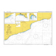 Product image of Admiralty Chart 3784 | Ra's Al Kalb to Ra's Mirbat, featuring navigational markings, depth soundings, and coastal features, essential for safe marine navigation. It could be displayed as an art piece or used for navigation on a boat or ship.