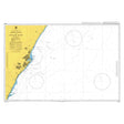 Product image of Admiralty Chart 3797 | Green Point to Tongaat Bluff, featuring navigational markings, depth soundings, and coastal features, essential for safe marine navigation. It could be displayed as an art piece or used for navigation on a boat or ship.