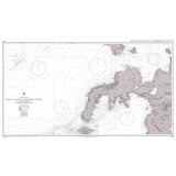 Product image of Admiralty Chart 3811 | Basilan Strait to Camiguin Island including Tubbataha Reefs, featuring navigational markings, depth soundings, and coastal features, essential for safe marine navigation. It could be displayed as an art piece or used for navigation on a boat or ship.