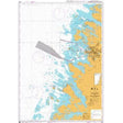 Product image of Admiralty Chart 3829 | Nurminen to Uskalinmaa, featuring navigational markings, depth soundings, and coastal features, essential for safe marine navigation. It could be displayed as an art piece or used for navigation on a boat or ship.