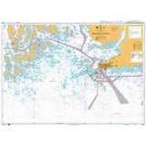 Product image of Admiralty Chart 3832 | Hogsara to Hanko, featuring navigational markings, depth soundings, and coastal features, essential for safe marine navigation. It could be displayed as an art piece or used for navigation on a boat or ship.
