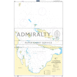 Product image of Admiralty Chart 3924 | Tanjung Memori to Tanjung Rainbawi, featuring navigational markings, depth soundings, and coastal features, essential for safe marine navigation. It could be displayed as an art piece or used for navigation on a boat or ship.