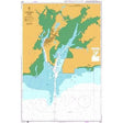 Product image of Admiralty Chart 3938 | Fangcheng Gang, featuring navigational markings, depth soundings, and coastal features, essential for safe marine navigation. It could be displayed as an art piece or used for navigation on a boat or ship.