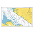 Product image of Admiralty Chart 3946 | Pelabuhan Klang to Melaka, featuring navigational markings, depth soundings, and coastal features, essential for safe marine navigation. It could be displayed as an art piece or used for navigation on a boat or ship.