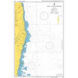 Product image of Admiralty Chart 3974 | Ilheus to Ponta Corumbau, featuring navigational markings, depth soundings, and coastal features, essential for safe marine navigation. It could be displayed as an art piece or used for navigation on a boat or ship.