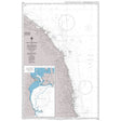 Product image of Admiralty Chart 3988 | Quy Nhon To Song Huong, featuring navigational markings, depth soundings, and coastal features, essential for safe marine navigation. It could be displayed as an art piece or used for navigation on a boat or ship.