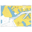 Product image of Admiralty Chart 4033 | Tuas Bay, West Jurong Channel and Pesek Basin, featuring navigational markings, depth soundings, and coastal features, essential for safe marine navigation. It could be displayed as an art piece or used for navigation on a boat or ship.