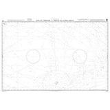 Product image of Admiralty Chart 4208 | Ilha da Trindade to Tristan da Cunha Group, featuring navigational markings, depth soundings, and coastal features, essential for safe marine navigation. It could be displayed as an art piece or used for navigation on a boat or ship.