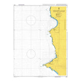 Product image of Admiralty Chart 4222 | Approaches to Caletas Patillos and Patache, featuring navigational markings, depth soundings, and coastal features, essential for safe marine navigation. It could be displayed as an art piece or used for navigation on a boat or ship.