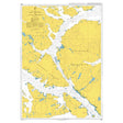 Product image of Admiralty Chart 4262 | Paso Tortuoso and Canal Jeronimo, featuring navigational markings, depth soundings, and coastal features, essential for safe marine navigation. It could be displayed as an art piece or used for navigation on a boat or ship.