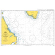 Product image of Admiralty Chart 4405 | Strait of Belle Isle to Davis Strait, featuring navigational markings, depth soundings, and coastal features, essential for safe marine navigation. It could be displayed as an art piece or used for navigation on a boat or ship.