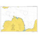 Product image of Admiralty Chart 4471 | Lanboyan Point to Initao Point, featuring navigational markings, depth soundings, and coastal features, essential for safe marine navigation. It could be displayed as an art piece or used for navigation on a boat or ship.
